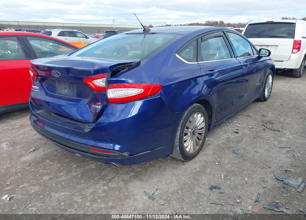 2016 FORD FUSION HYBRID SE VIN: 3FA6P0LU8GR177125