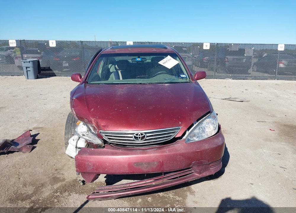 2006 TOYOTA CAMRY LE VIN: 4T1BE32K46U153875
