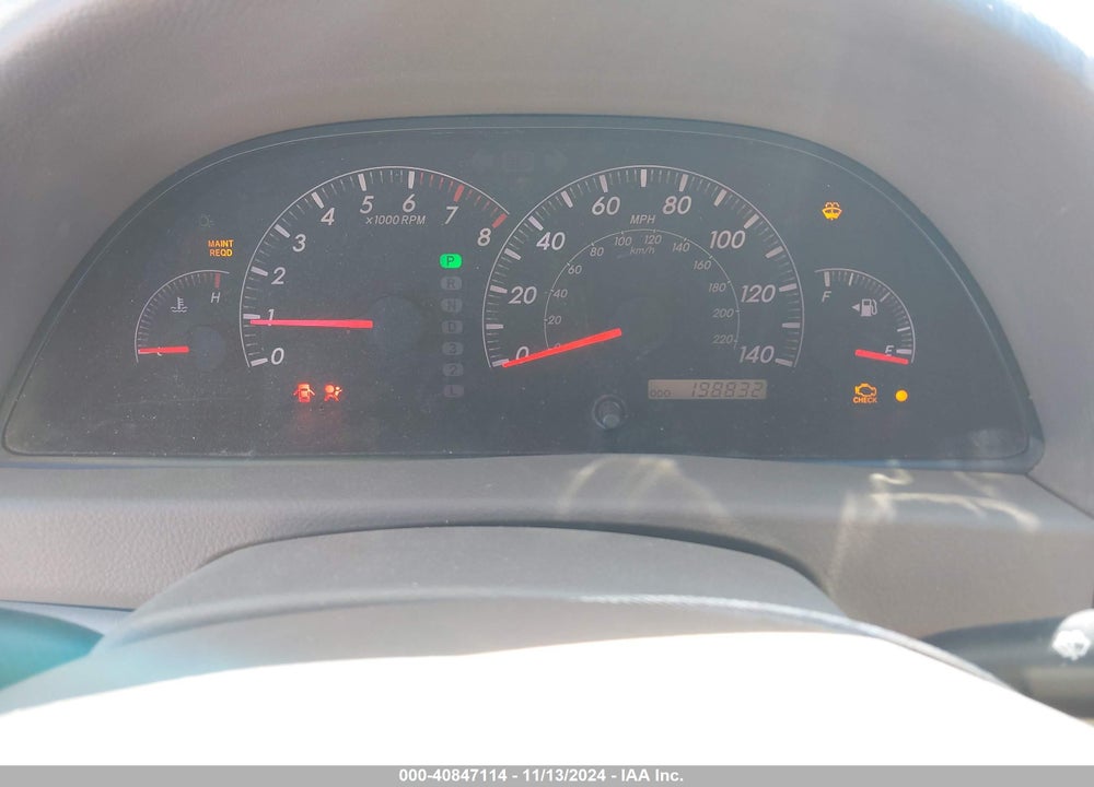 2006 TOYOTA CAMRY LE VIN: 4T1BE32K46U153875