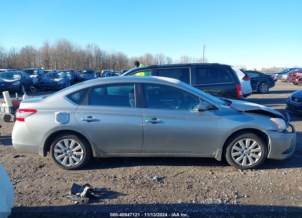 2013 NISSAN SENTRA SV VIN: 3N1AB7AP6DL728131