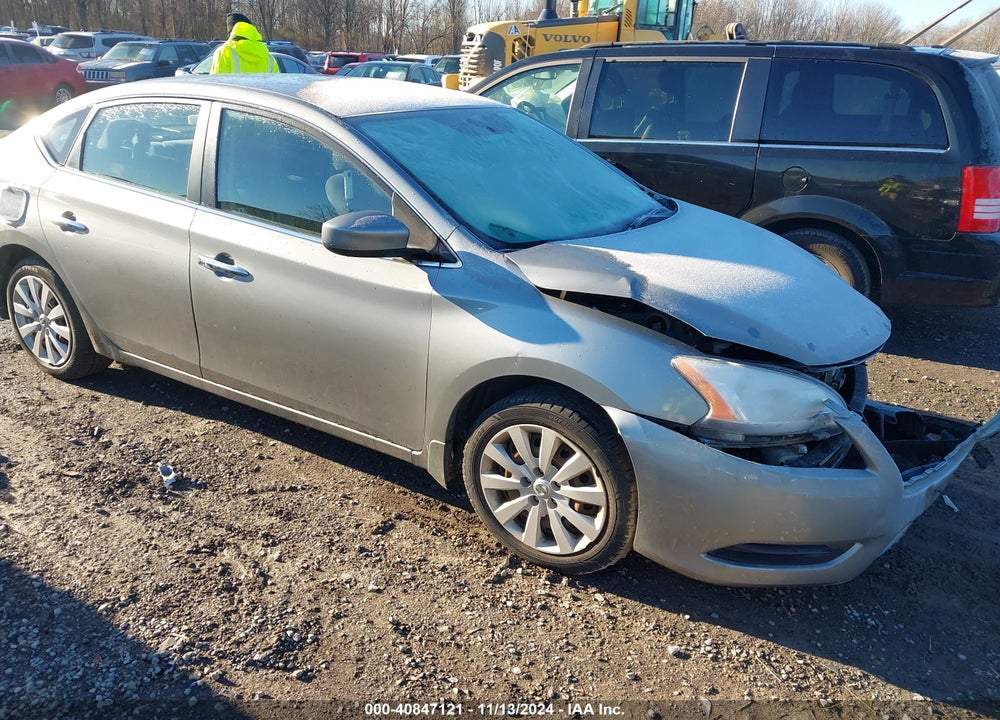 2013 NISSAN SENTRA SV VIN: 3N1AB7AP6DL728131