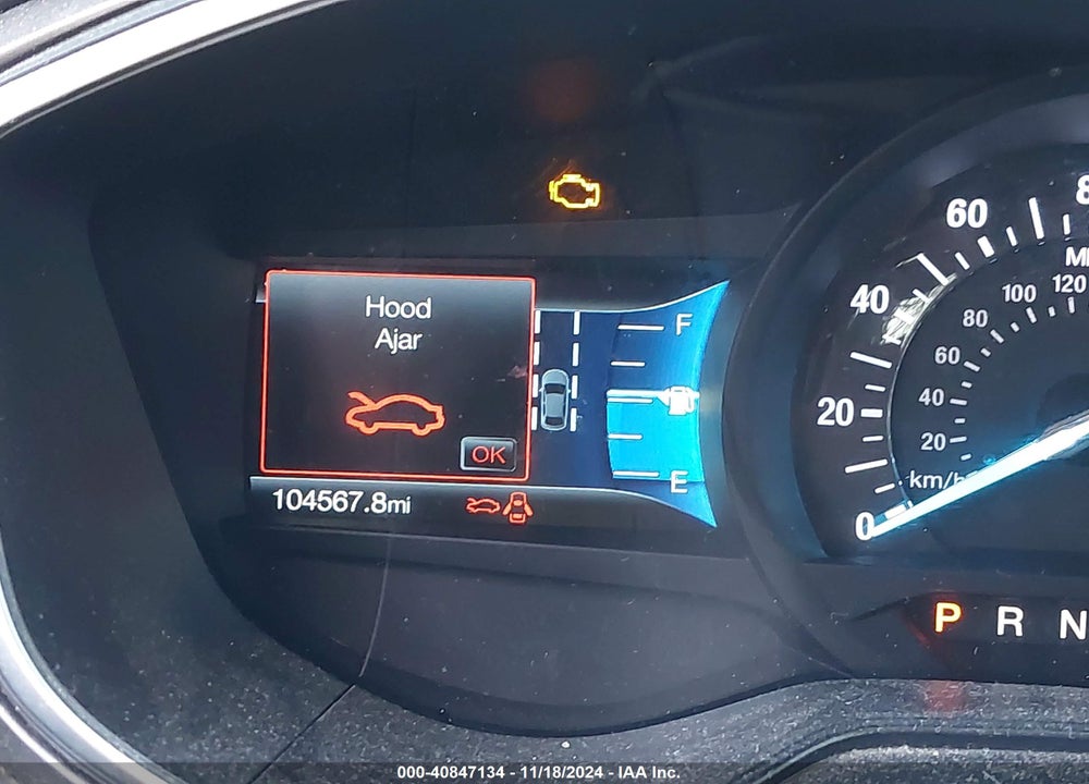 2019 FORD FUSION SE VIN: 3FA6P0T97KR254233