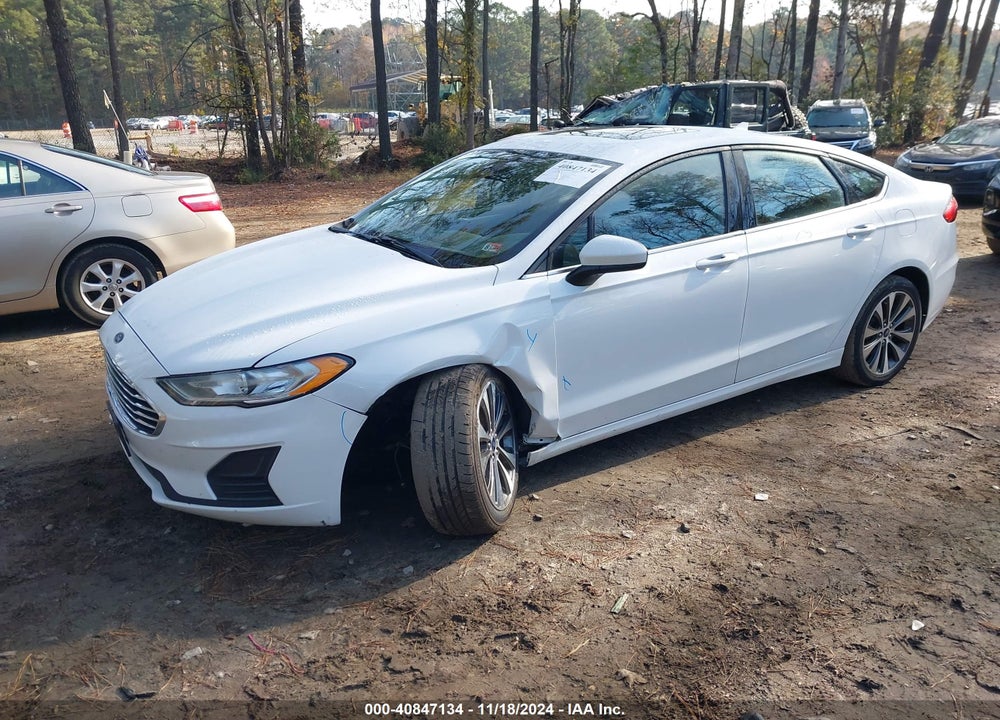 2019 FORD FUSION SE VIN: 3FA6P0T97KR254233