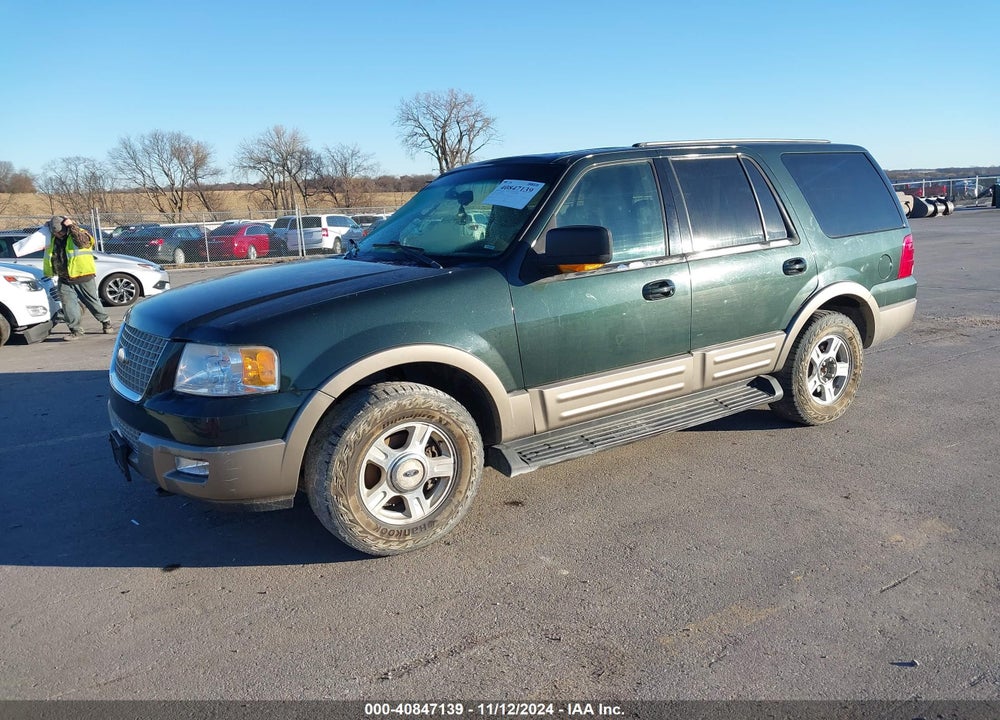 2003 FORD EXPEDITION EDDIE BAUER VIN: 1FMFU18L93LA65186