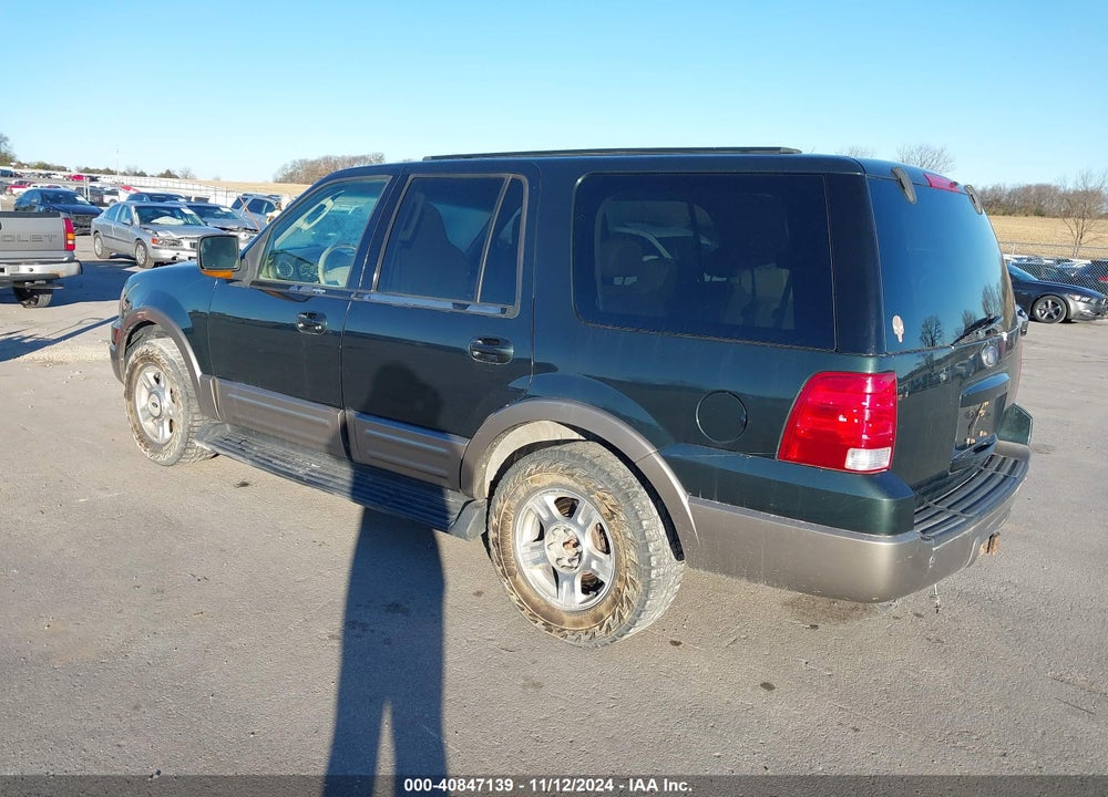 2003 FORD EXPEDITION EDDIE BAUER VIN: 1FMFU18L93LA65186