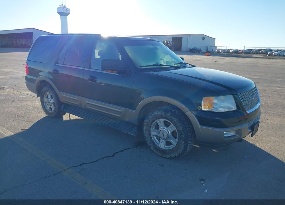 2003 FORD EXPEDITION EDDIE BAUER VIN: 1FMFU18L93LA65186