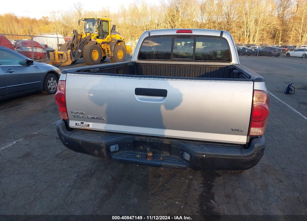 2005 TOYOTA TACOMA BASE V6 VIN: 5TEUU42N25Z007836