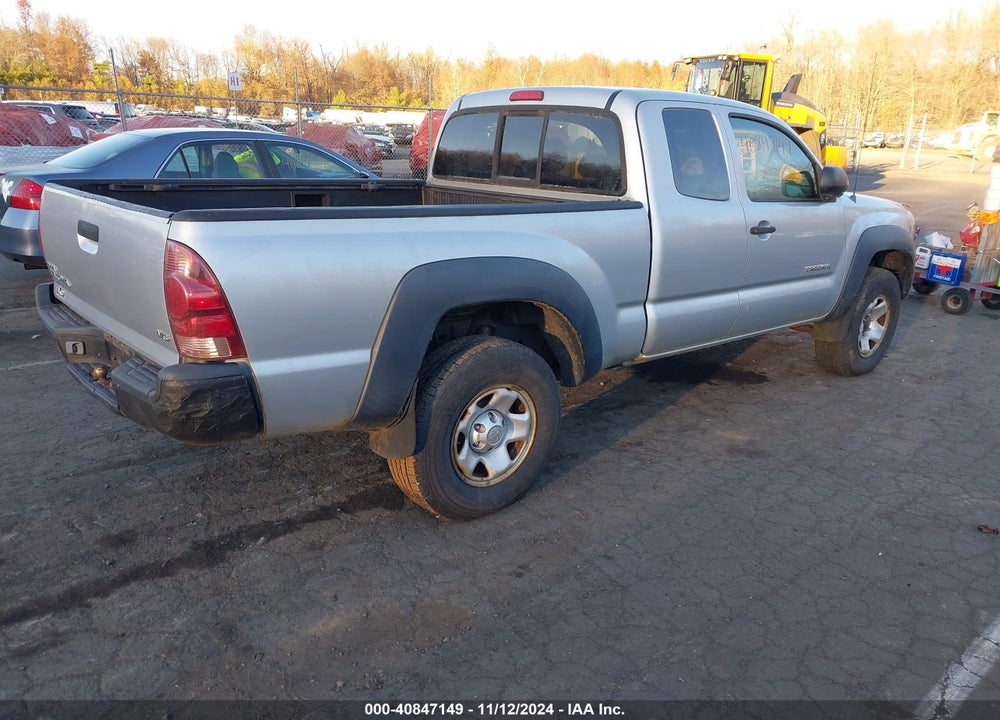 2005 TOYOTA TACOMA BASE V6 VIN: 5TEUU42N25Z007836