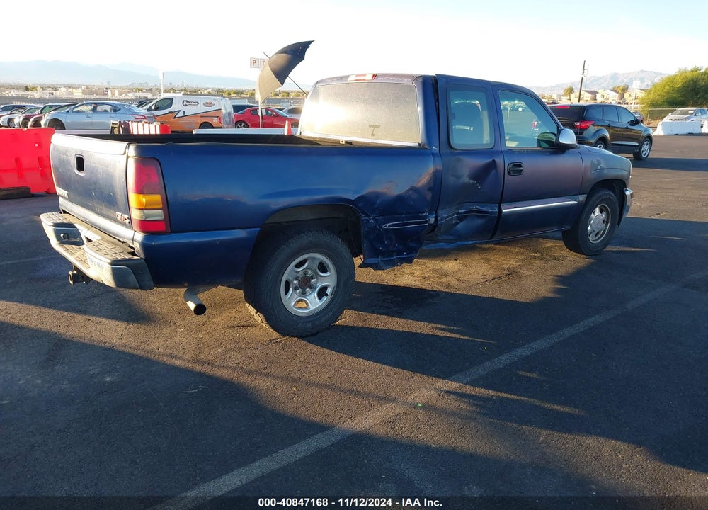 2002 GMC SIERRA 1500 SLE VIN: 2GTEC19T821366795