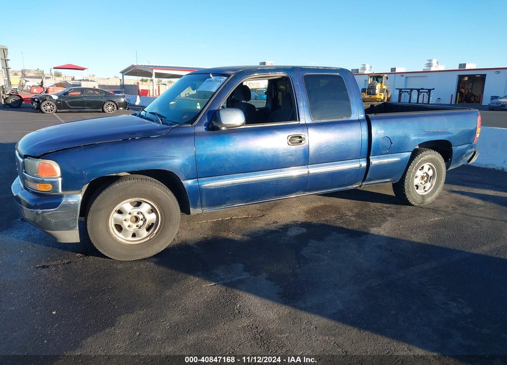 2002 GMC SIERRA 1500 SLE VIN: 2GTEC19T821366795