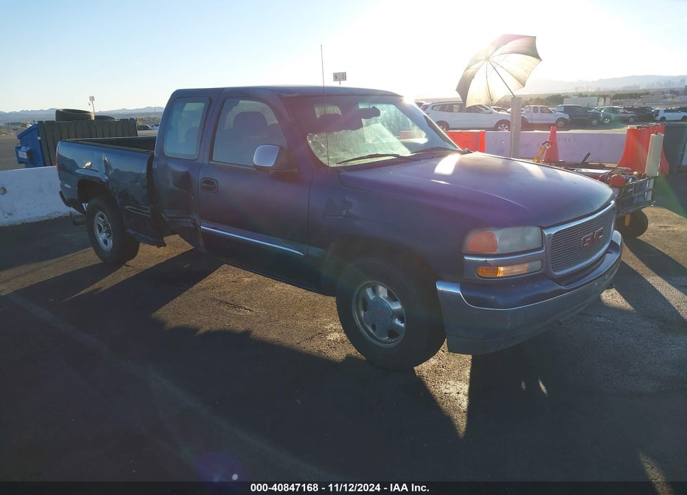 2002 GMC SIERRA 1500 SLE VIN: 2GTEC19T821366795