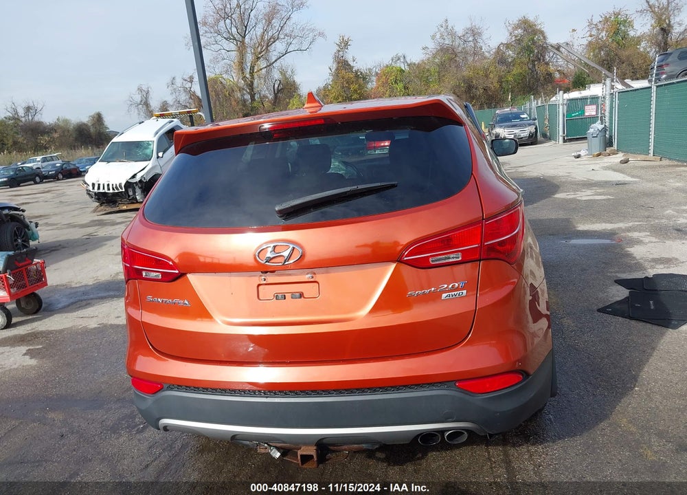2013 HYUNDAI SANTA FE SPORT 2.0T VIN: 5XYZWDLA6DG106969