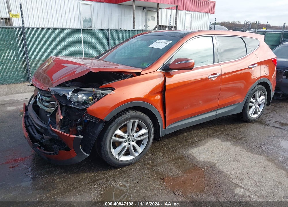 2013 HYUNDAI SANTA FE SPORT 2.0T VIN: 5XYZWDLA6DG106969