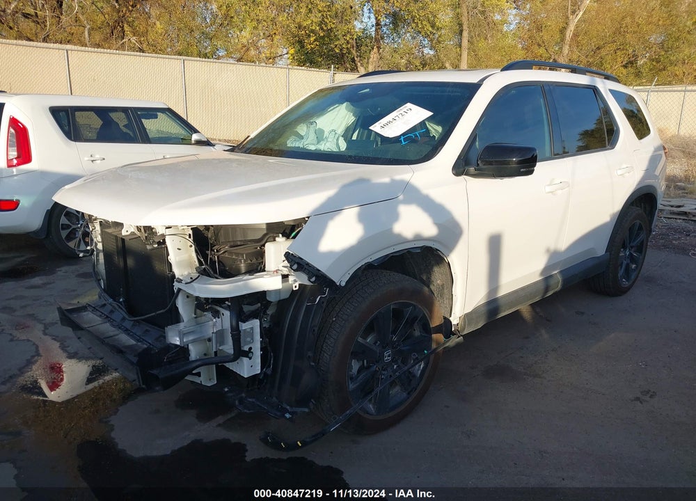 2025 HONDA PILOT BLACK EDITION VIN: 5FNYG1H99SB052805
