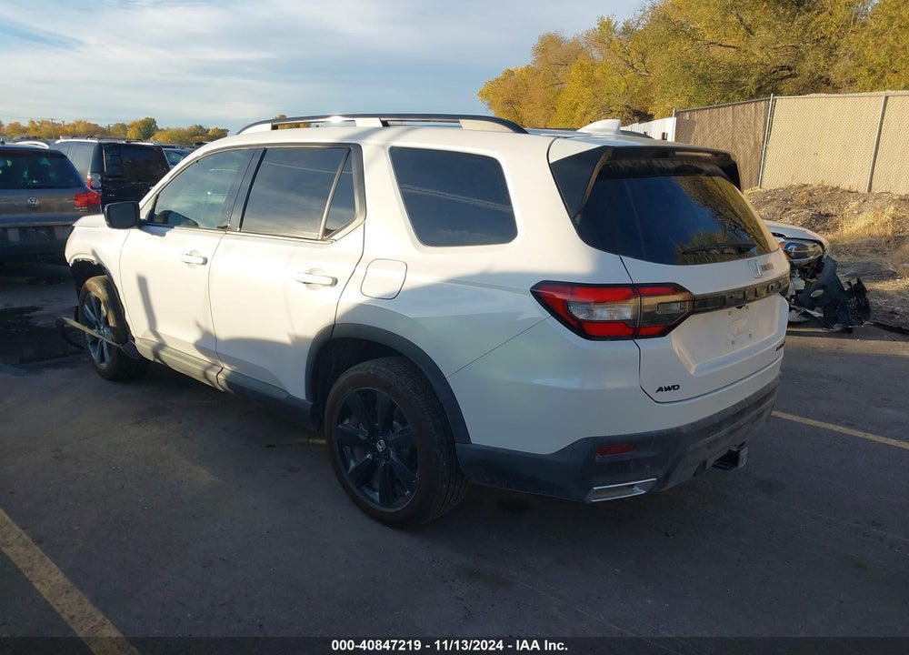 2025 HONDA PILOT BLACK EDITION VIN: 5FNYG1H99SB052805