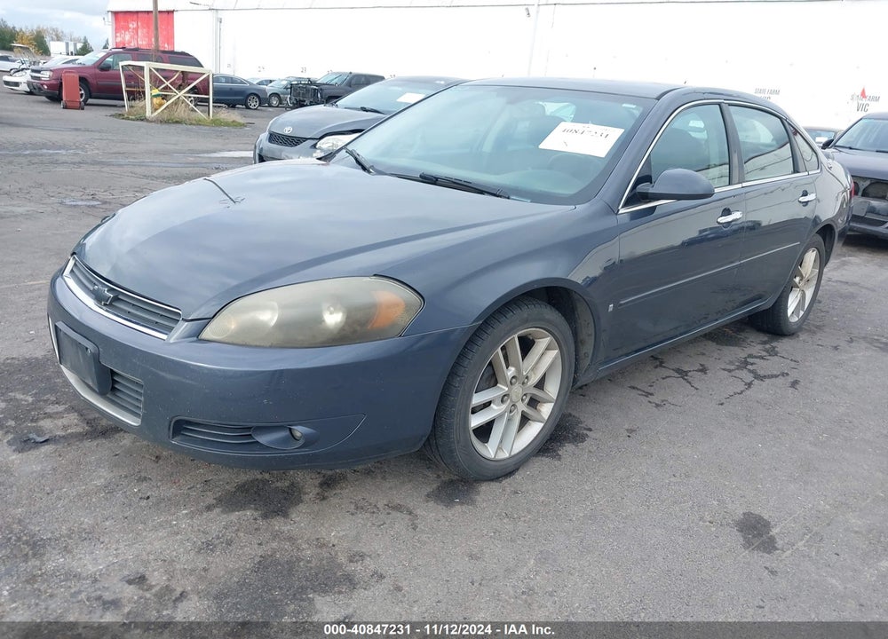 2008 CHEVROLET IMPALA LTZ VIN: 2G1WU583289203332