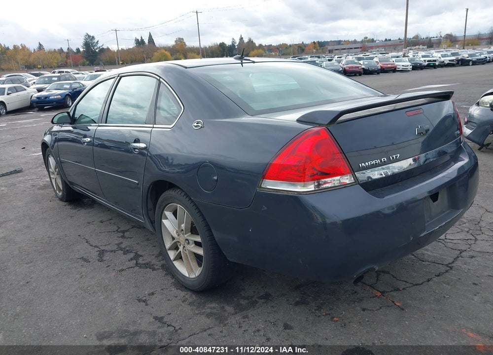 2008 CHEVROLET IMPALA LTZ VIN: 2G1WU583289203332