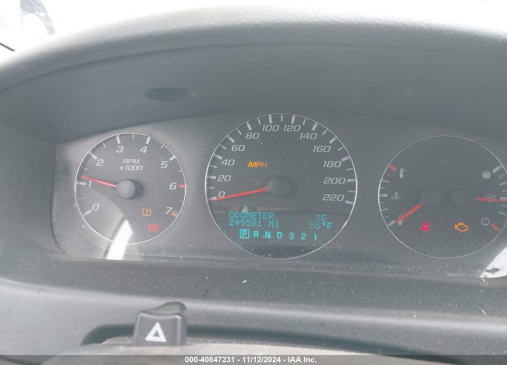 2008 CHEVROLET IMPALA LTZ VIN: 2G1WU583289203332
