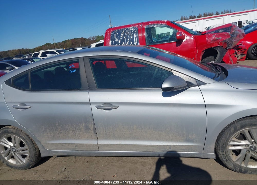 2020 HYUNDAI ELANTRA SEL VIN: KMHD84LF2LU927429