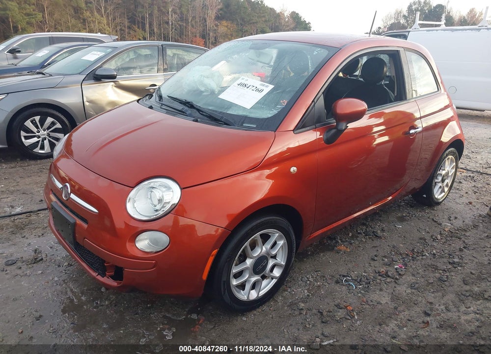 2012 FIAT 500 VIN: 3C3CFFAR3CT343571