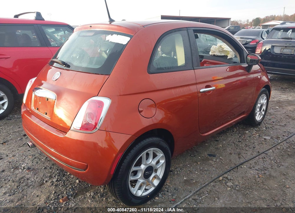 2012 FIAT 500 VIN: 3C3CFFAR3CT343571