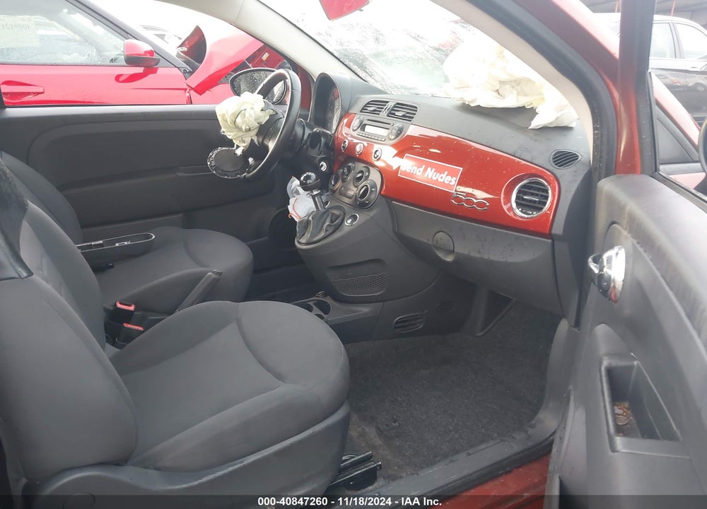 2012 FIAT 500 VIN: 3C3CFFAR3CT343571