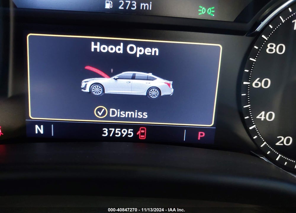 2021 CADILLAC CT5 SPORT VIN: 1G6DP5RK7M0111295
