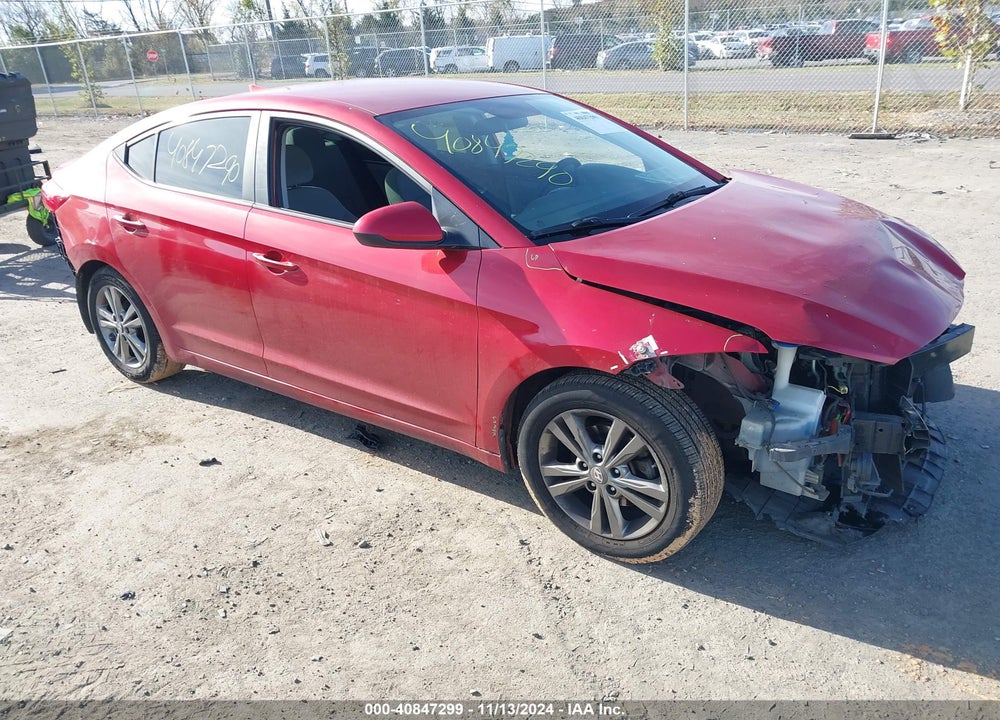 2017 HYUNDAI ELANTRA SE VIN: 5NPD84LF7HH148436