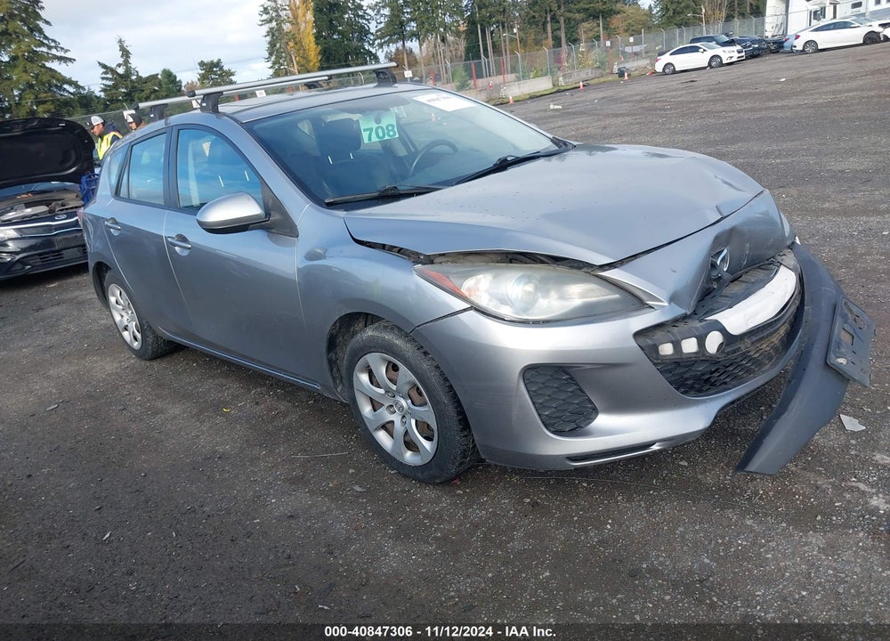 2012 MAZDA 3 I GRAND TOURING VIN: JM1BL1M8XC1677254