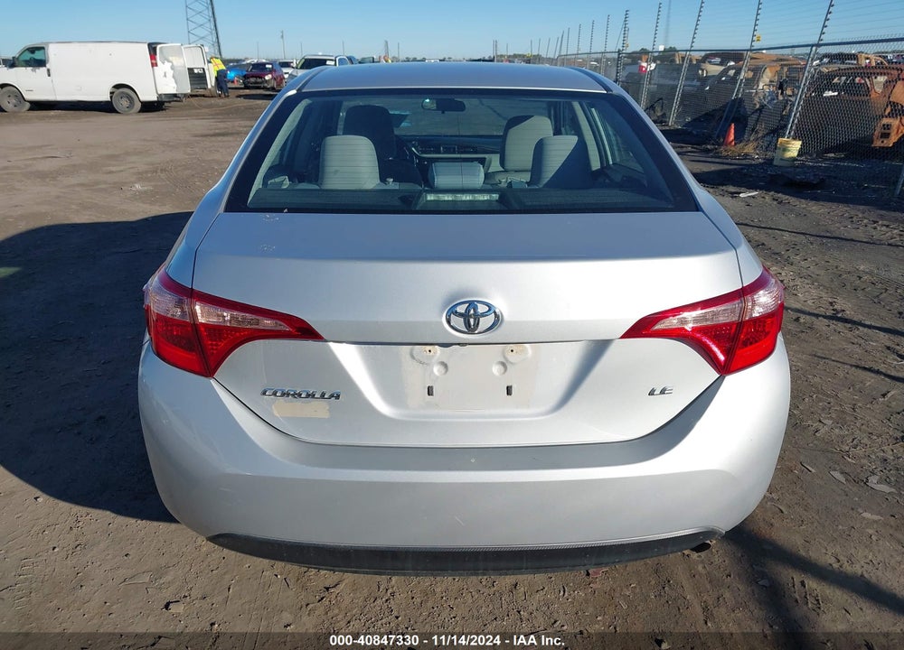 2017 TOYOTA COROLLA LE VIN: 5YFBURHE2HP710827