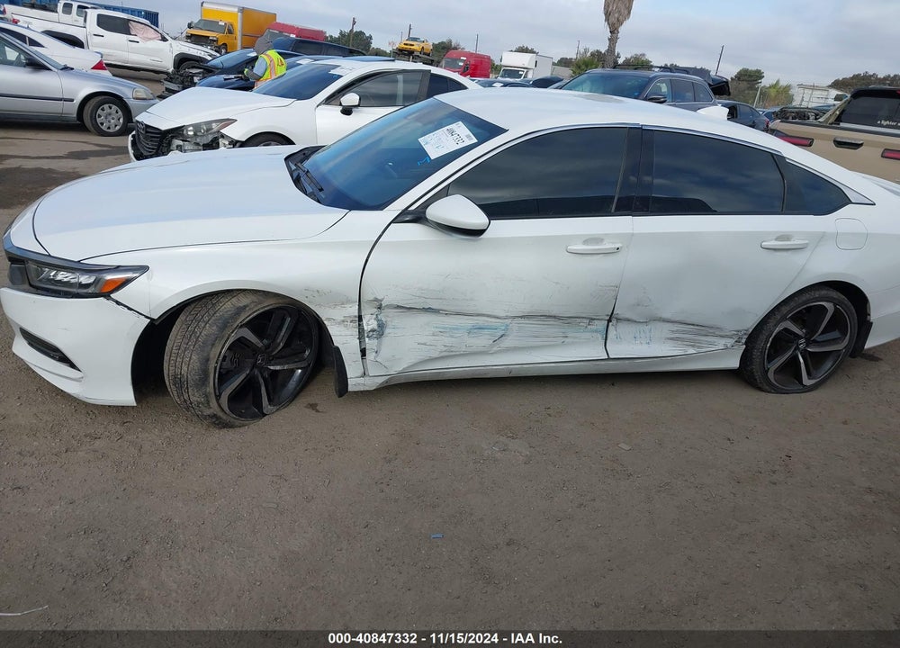 2018 HONDA ACCORD SPORT VIN: 1HGCV1F35JA222553