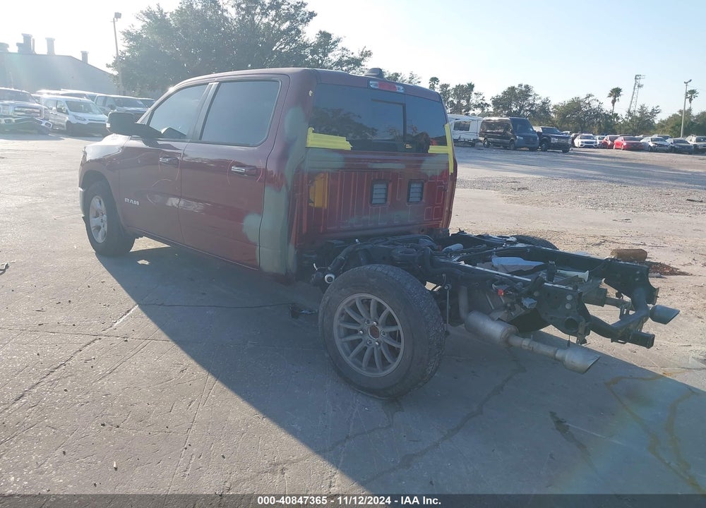 2019 RAM 1500 BIG HORN/LONE STAR 4X2 5'7 BOX VIN: 1C6RREFT3KN581518