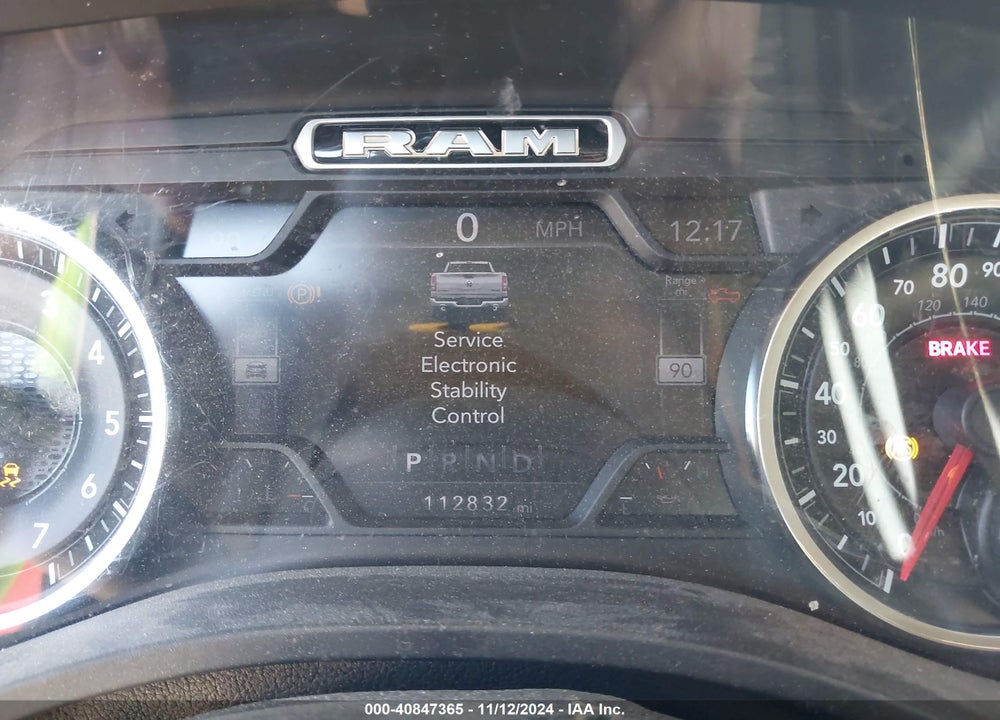 2019 RAM 1500 BIG HORN/LONE STAR 4X2 5'7 BOX VIN: 1C6RREFT3KN581518