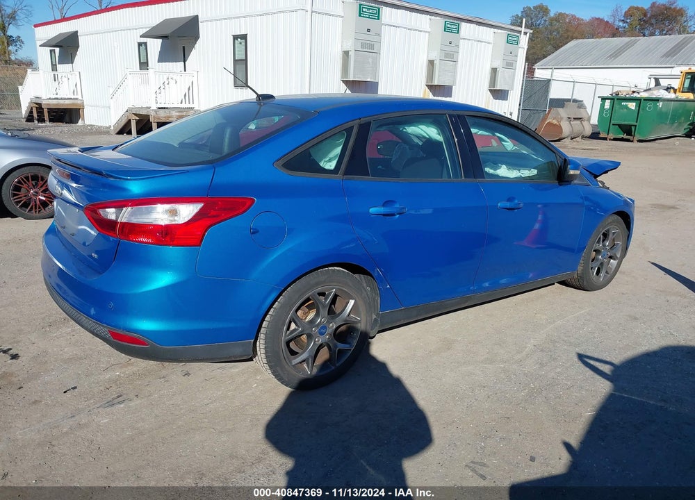 2014 FORD FOCUS SE VIN: 1FADP3F24EL222415