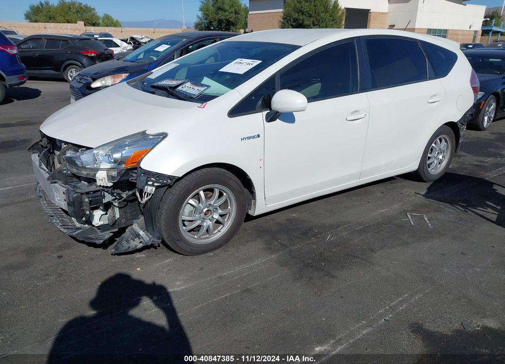 2017 TOYOTA PRIUS V TWO VIN: JTDZN3EU5HJ062991