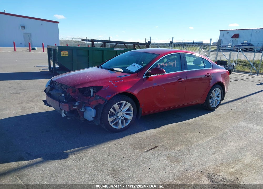 2014 BUICK REGAL TURBO VIN: 2G4GK5EX5E9259877