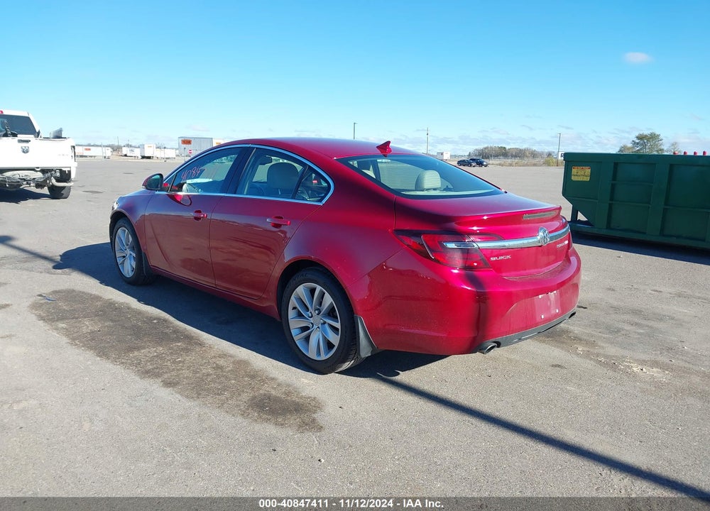 2014 BUICK REGAL TURBO VIN: 2G4GK5EX5E9259877
