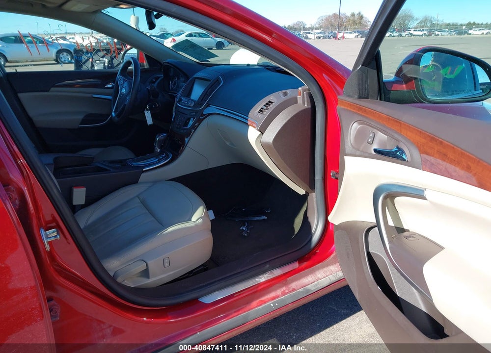 2014 BUICK REGAL TURBO VIN: 2G4GK5EX5E9259877