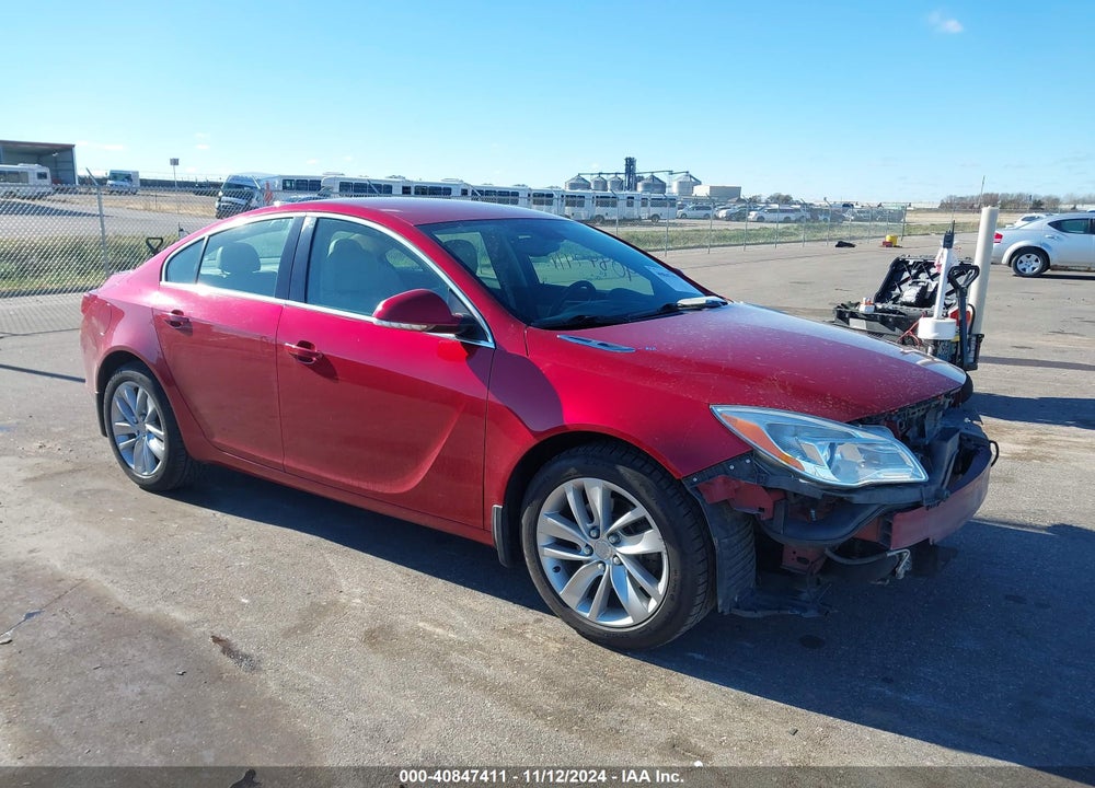 2014 BUICK REGAL TURBO VIN: 2G4GK5EX5E9259877