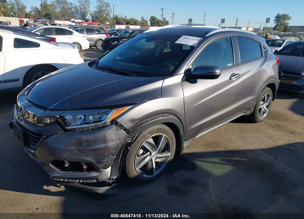 2022 HONDA HR-V 2WD EX VIN: 3CZRU5H55NM716075