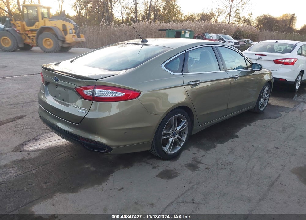 2013 FORD FUSION TITANIUM VIN: 3FA6P0K92DR153802