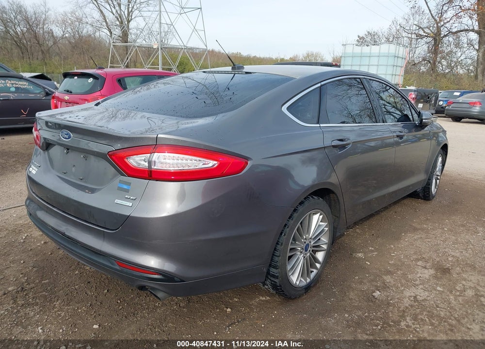 2014 FORD FUSION SE VIN: 3FA6P0HD0ER101999