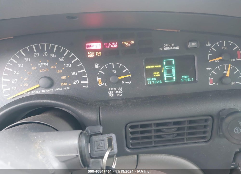 1993 PONTIAC BONNEVILLE SSEI VIN: 1G2HY5216P1234831