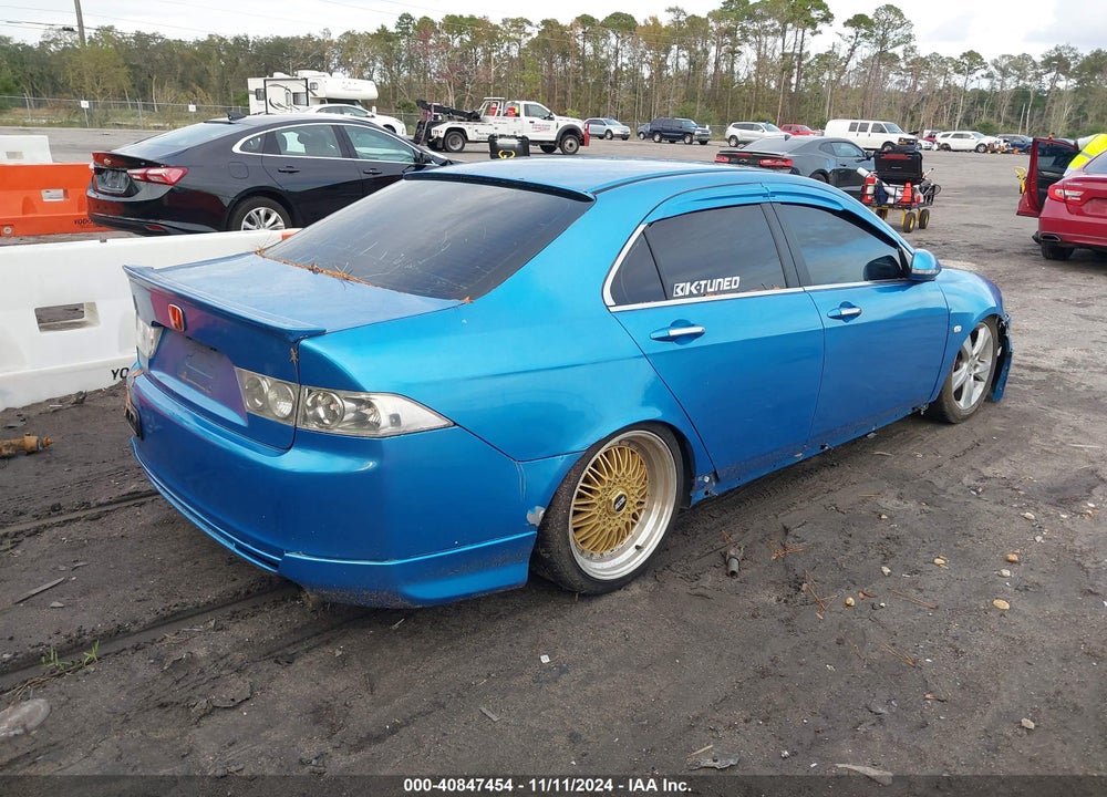 2004 ACURA TSX VIN: JH4CL95834C004389