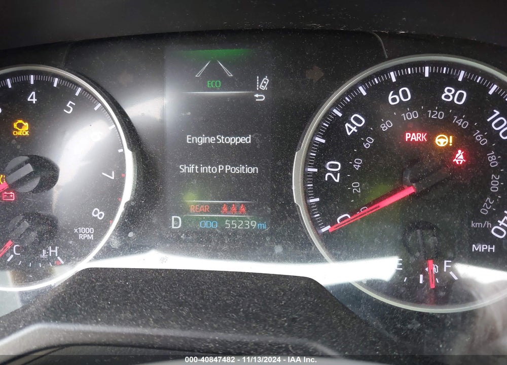 2019 TOYOTA RAV4 LE VIN: 2T3H1RFV6KW056224
