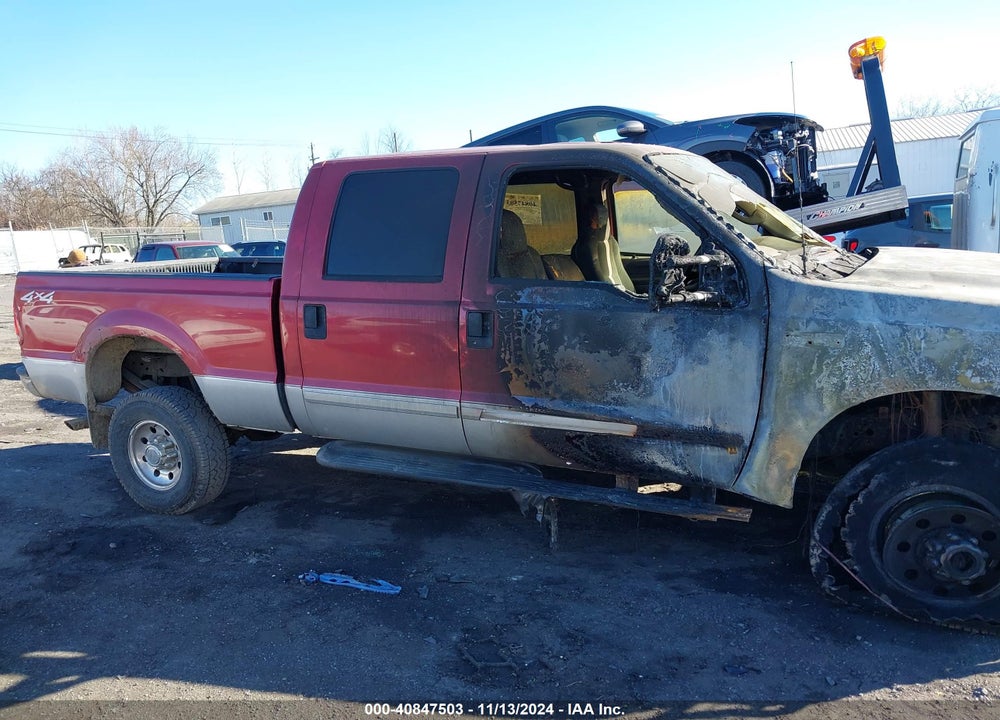 2003 FORD F-250 VIN: 1FTNW21L63EA84812