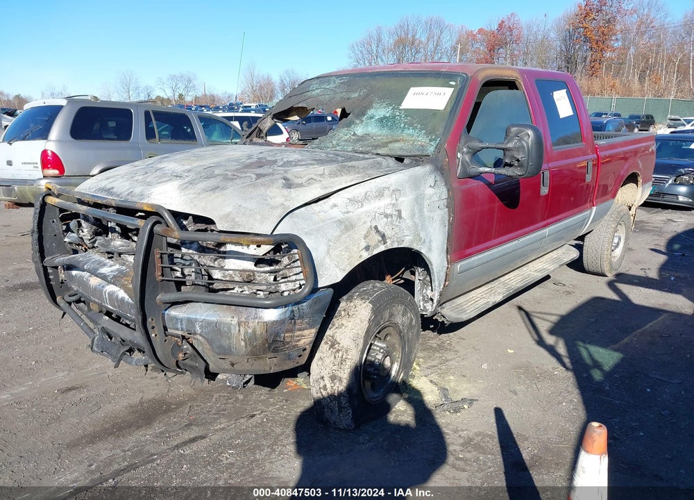 2003 FORD F-250 VIN: 1FTNW21L63EA84812
