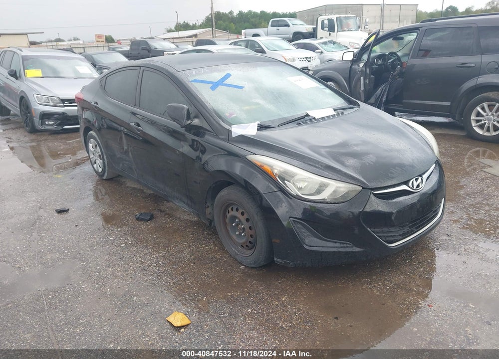2014 HYUNDAI ELANTRA SE VIN: 5NPDH4AE5EH489260