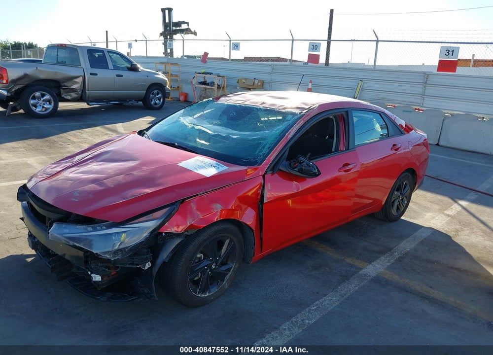 2021 HYUNDAI ELANTRA SEL VIN: 5NPLS4AGXMH029377