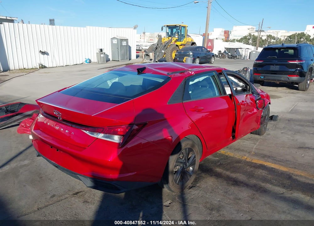 2021 HYUNDAI ELANTRA SEL VIN: 5NPLS4AGXMH029377